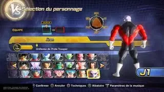 DRAGON BALL XENOVERSE 2_présentation tout les personnages dbz avec tout les dlc !!!!