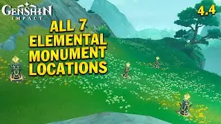 All 7 Elemental Monument Locations in Chenyu Vale | Genshin Impact 4.4