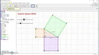 GeoGebra Uygulamasında Pisagor Teoremi