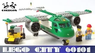 Lego City 60101 Airport Cargo Plane - Lego Speed Build
