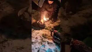 Quick Winter Grill Dinner 🔥 | Vanlife & Outdoor Cooking