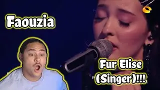 Faouzia - Fur Elise (Singer) REACTION!!!