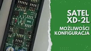 Satel XD-2L uniwersalna czujka kontaktron wibracja zalanie