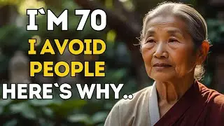 I'm 70 AND I AVOID People NOW! Here's WHY...| Buddhist Old Wisdom