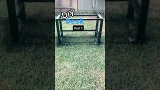 DIY desk that you can build too! #diydesk #diyhome #woodworking