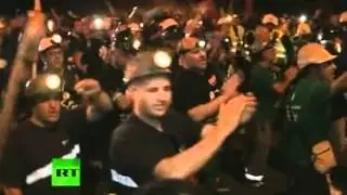 Latest News: 'Spain is rising up!' Raging miners invade Madrid