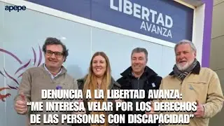 DENUNCIA A LA LIBERTAD AVANZA: 