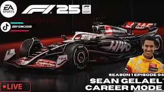 Sean Gelael Driver Career F1 25 Gameplay S1 E04 (DOUBLE STREAM)