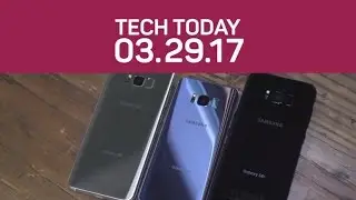 Samsung debuts the S8 and S8 Plus, Amazon's curbside grocery delivery
