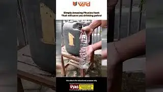 Simple Amazing Physics Hack That Will Save You Drinking Petrol! #physics #science #viral #shorts