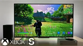 Fortnite Xbox Series S 4K TV