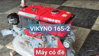 VIKYNO 165 NB - 2 ENGINE DIESEL VN, M&Aacute;Y VIKYNO 165 C&oacute; Đề,TEST NỔ KHUI TH&Ugrave;NG