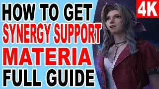 FF7 Rebirth How to Get Synergy Support Materia - Final Fantasy 7 Rebirth