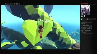 Playstation 4 PS4 Grow Home Game Robot Gameplay