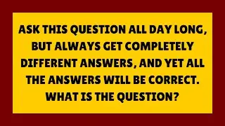 Can You Solve These 10 Mind Bending Riddles? | Only a Genius Can Pass This Test