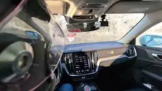 Winter Autocross at Road America.. motorcycle course fastest run, green group, FVSCC