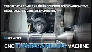 One Setup. Total Precision. | TY208MY CNC Turning & Milling Machine by OTURN