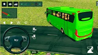 😤Indonesia Coach bus Driving 🚍🧑&zwj;✈️| PART-82 Euro bus Simulator Android Gameplay 