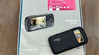 Mở hộp Nokia N-Series N86 8MP Full Box, Zin Nguy&ecirc;n Bản, Mới 100%, Đầy Đủ Phụ Kiện