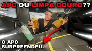 FORMAS DE LIMPAR O BANCO DE COURO: APC x LIMPA COURO