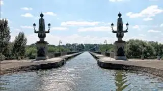 Le pont canal de Briare - R&eacute;gion Centre Pays de Loire - France