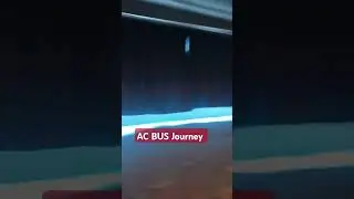My First AC Journey with Shreenath Travel #acbus #journey #busjourney #viralshort #reels #india