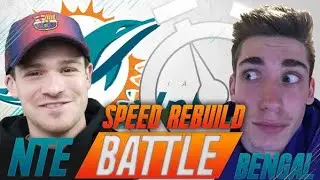 Miami Dolphins Speed Rebuild Battle vs. Not The Expert! Madden 18 Connected Franchise