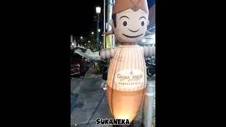 Boneka Boneka Angin Viral Joget Toko Cat, Toko Plastik dan Toko Bakpia Jogja Yogyakarta Purwokerto