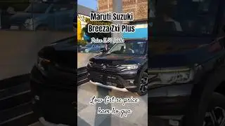 Maruti Suzuki Brezza ZXi Plus Style Meets Power 😎 2026 New #MarutiBrezza #BrezzaZXiPlus #SUV #Viral
