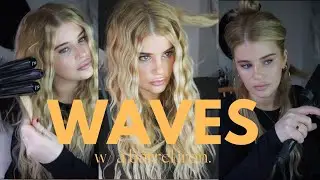 Waves with a barrel iron. (DETAILED VERSION) #hairtutorial #hairstyle #hair 