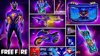 RETO: SOLO PODEMOS USAR COSAS DEL NUEVO EVENTO NOCTURNO 😱 FREE FIRE