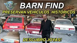 ⛽Coleccionista preserva coches antiguos en Barn find. Descubro joyas sobre ruedas. #barnfind