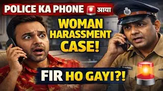 Police Ka Phone Aaya 🚨 | Woman Harassment Case?! | FIR Ho Gayi? | Real Call Recording #loanrecovery 
