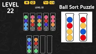 Ball Sort Puzzle Level 22