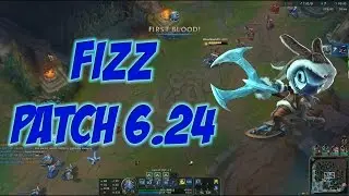 Fizz против Veigar &mdash; патч Mid-6.24 &mdash; серебряный рейтинг