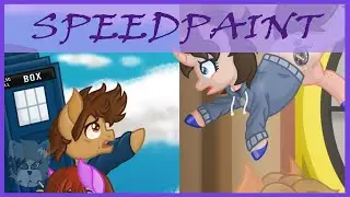 Speedpaint: Sonas and Toymakers | BDay 2023 Special | MLP / Doctor Who