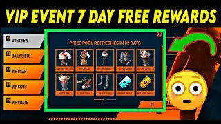 Free Fire Vip Event Full Details || How to Complete VIP event In Free Fire | Free Fire New VIP Event