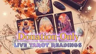 Current Events Update & Donation-Only Livestream | Live Tarot Readings| See Description