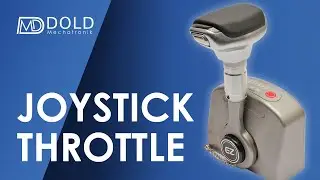 Joystick Throttle f&uuml;r Boote - Drei w&auml;hlbare Fahrmodi - Safety-Key