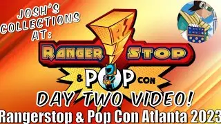 Rangerstop & Pop Con Atlanta 2023 Day Two Convention Video! 14 Guests! Johnny Yong Bosch + TONS More