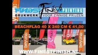 Finest Finish Printing Dronten BEACHFLAGS
