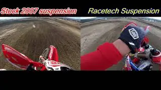First Laps With Race Tech Gold Valve Suspension!