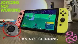 Fan Causing Joycons Not To Work On This Nintendo Switch!