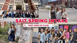SAIT Canada International Student | FIRST WEEK OF CLASSES | uni vlog