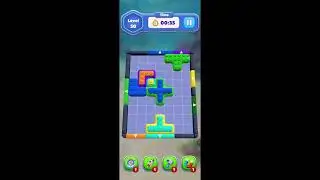 Block Away Planet Slide Puzzle Level 50