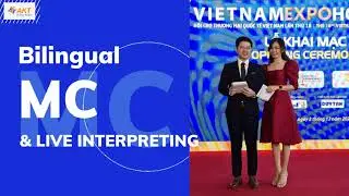 Professional bilingual host/ on-stage translator - master of ceremony|Interpreter Vietnam