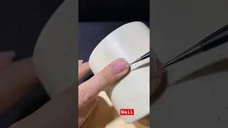 How to set your Crak Nail #manicure #nails #nailcare #manicuretips #shorts #ytshorts #tranding