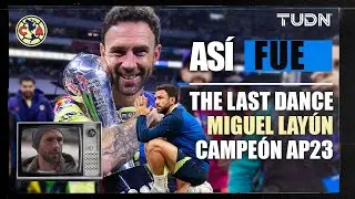ASÍ FUE: El último partido y CAMPEONATO de MIGUEL LAYÚN con América 🦅 | TUDN