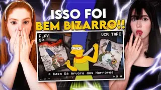REACT | O EPIS&Oacute;DIO MAIS MACABRO DOS SIMPSONS: THE POOKADOOK | CR Reacts
