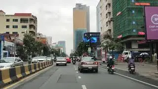 TRAVEL AND TRAFFIC VIEW IN PHNOM PENH CITY, KINGDOM OF CAMBODIA